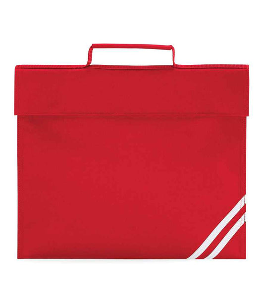 Quadra Classic Book Bag - Classic Red (QD456)