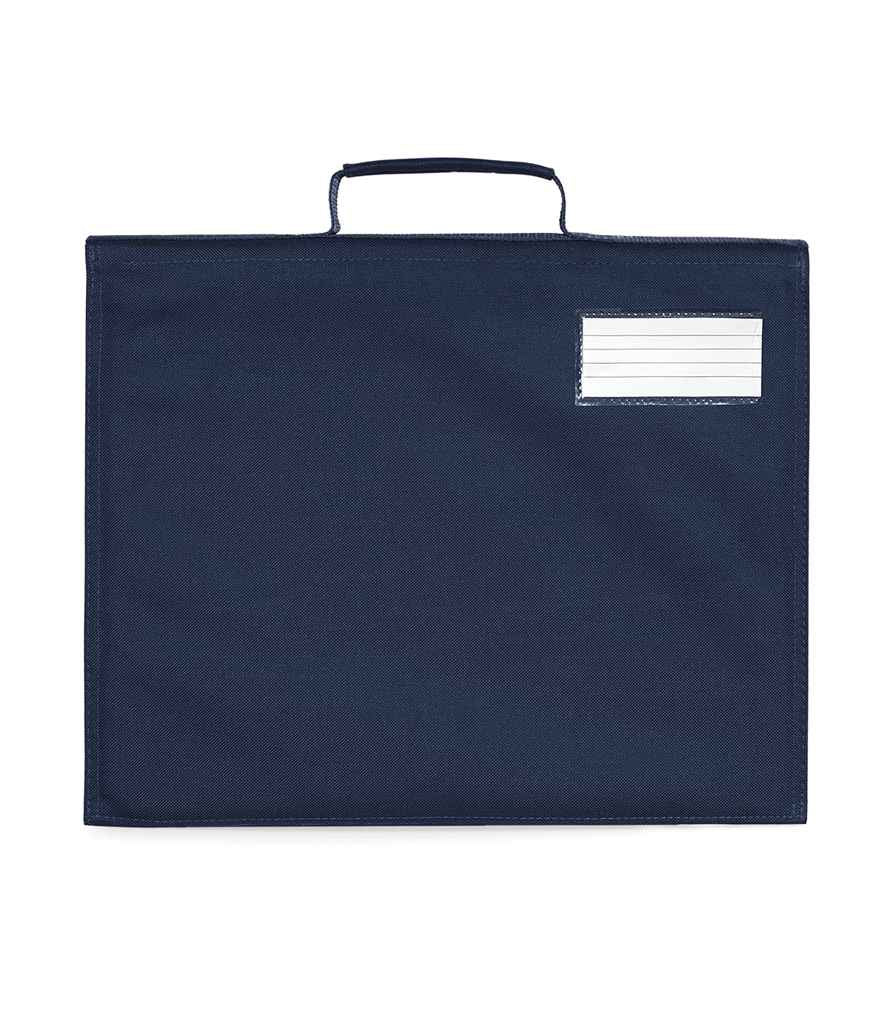 Quadra Classic Book Bag - French Navy (QD456)