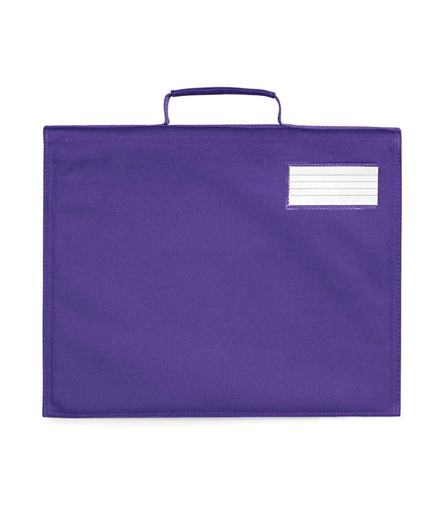 Quadra Classic Book Bag - Purple (QD456)