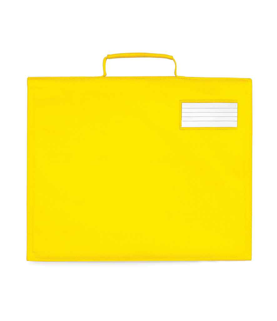 Quadra Classic Book Bag - Yellow (QD456)