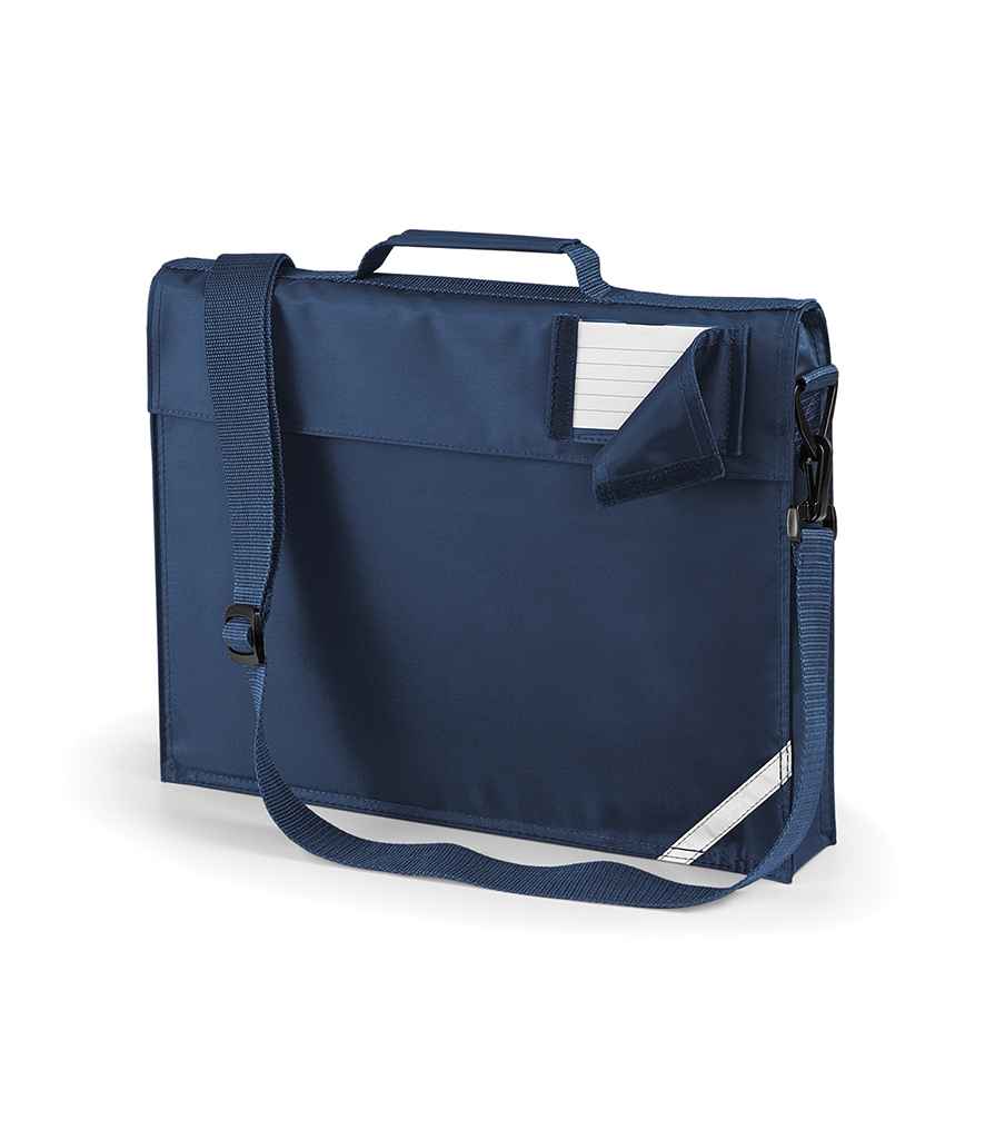 Quadra Junior Book Bag with Strap - French Navy (QD457)