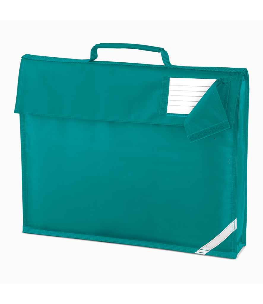 Quadra Junior Book Bag - Emerald (QD51)