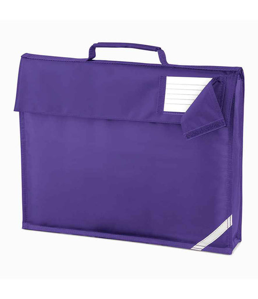 Quadra Junior Book Bag - Purple (QD51)