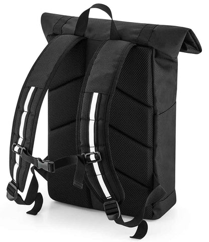 Quadra Urban Commute Roll-Top Backpack - Black (QD552)