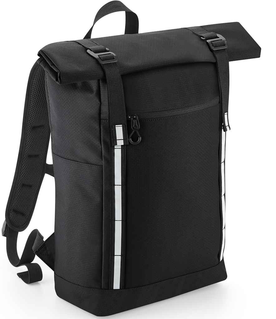 Quadra Urban Commute Roll-Top Backpack - Black (QD552)