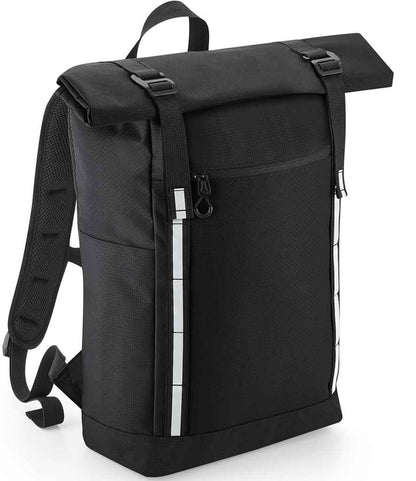 Quadra Urban Commute Roll-Top Backpack - Black (QD552)