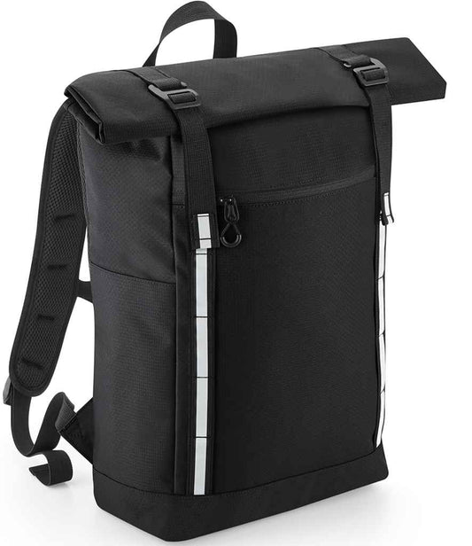 Quadra Urban Commute Roll-Top Backpack - Black (QD552)