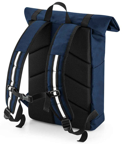Quadra Urban Commute Roll-Top Backpack - Navy (QD552)