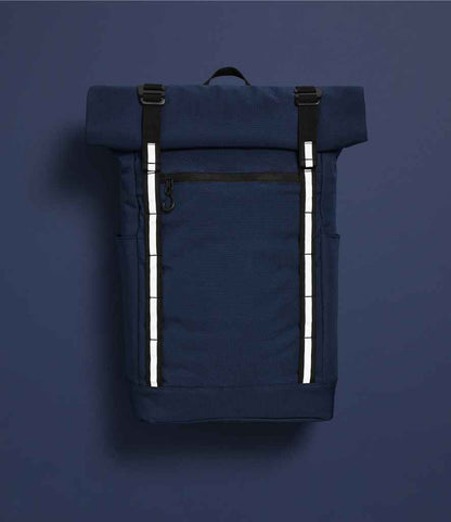 Quadra Urban Commute Roll-Top Backpack - Navy (QD552)
