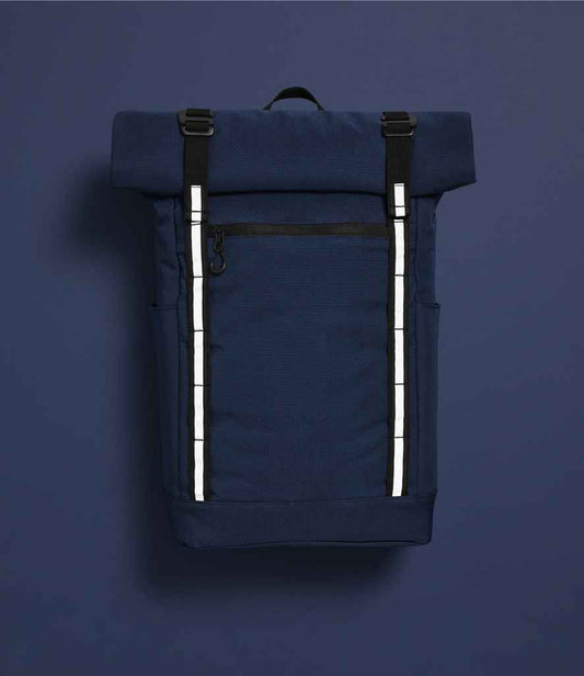 Quadra Urban Commute Roll-Top Backpack - Navy (QD552)