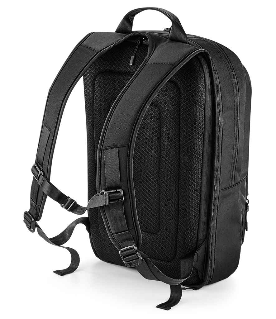 Quadra Pitch Black 24 Hour Backpack - Black (QD565)
