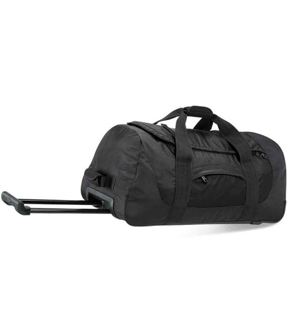 Quadra Vessel™ Team Wheelie Bag - Black (QD904)
