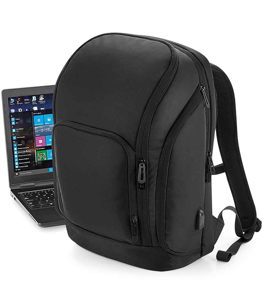 Quadra Pro-Tech Charge Backpack - Black (QD910)