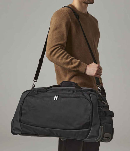 Quadra Tungsten™ Wheelie Travel Bag - Black/Graphite Grey (QD970)