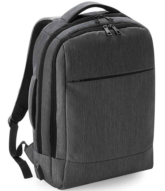 Quadra Q-Tech Charge Convertible Backpack - Granite Marl (QD990)