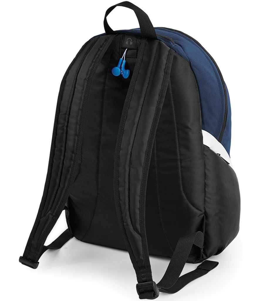Quadra Pro Team Backpack - French Navy/Black/White (QS255)