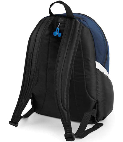 Quadra Pro Team Backpack - French Navy/Black/White (QS255)