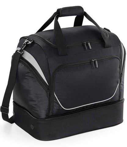 Quadra Pro Team Hardbase Holdall - Black/Light Grey (QS285)
