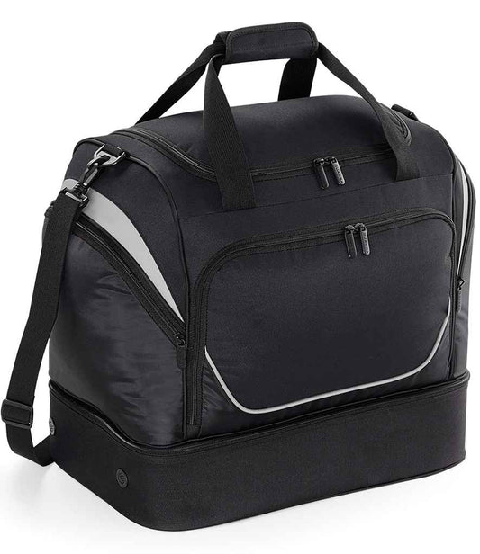 Quadra Pro Team Hardbase Holdall - Black/Light Grey (QS285)