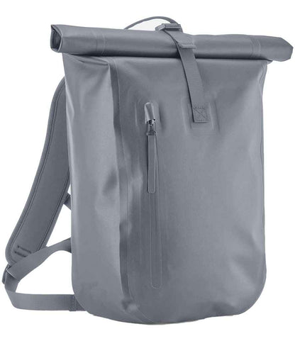 Quadra Waterproof Roll-Top Lite Backpack - Blue Grey (QS573)