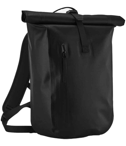Quadra Waterproof Roll-Top Lite Backpack - Black (QS573)