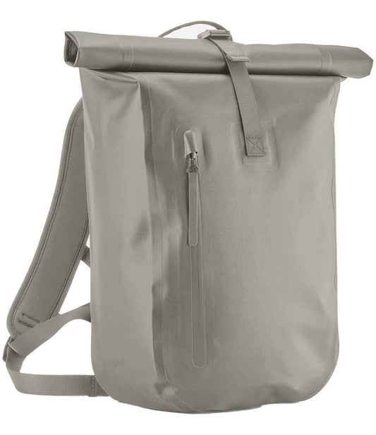 Quadra Waterproof Roll-Top Lite Backpack - Natural Stone (QS573)