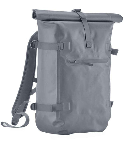 Quadra Waterproof Roll-Top Backpack - Blue Grey (QS575)