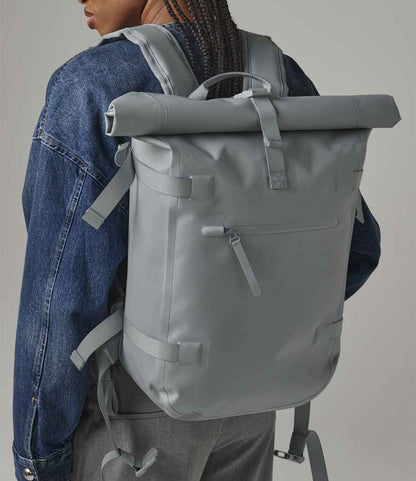 Quadra Waterproof Roll-Top Backpack - Blue Grey (QS575)