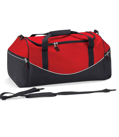 Quadra Teamwear Holdall - Red/Black/White (QS70)