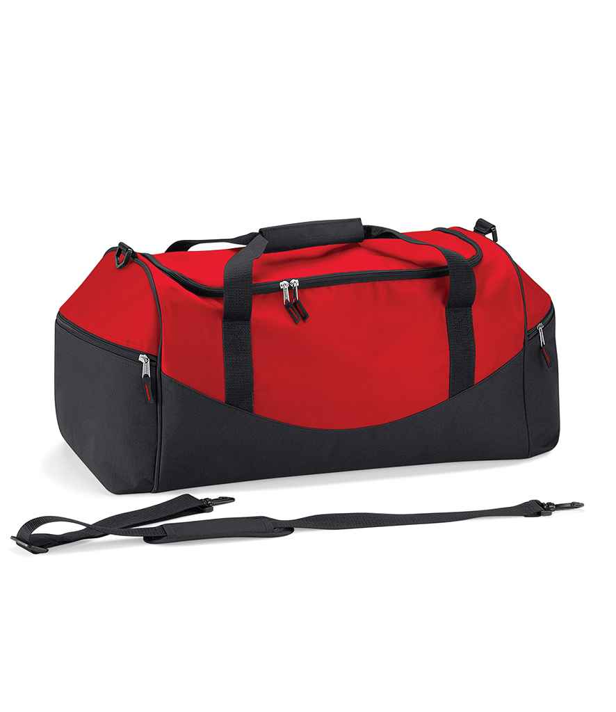 Quadra Teamwear Holdall - Red/Black/Black (QS70)