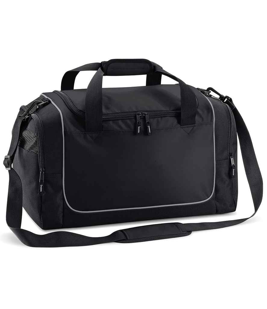 Quadra Teamwear Locker Bag - Black/Light Grey (QS77)