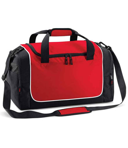 Quadra Teamwear Locker Bag - Red/Black (QS77)
