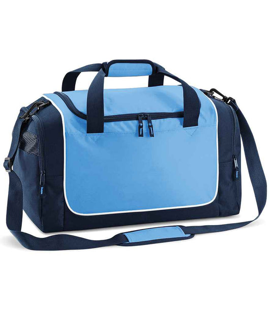 Quadra Teamwear Locker Bag - Sky Blue/Navy/White (QS77)
