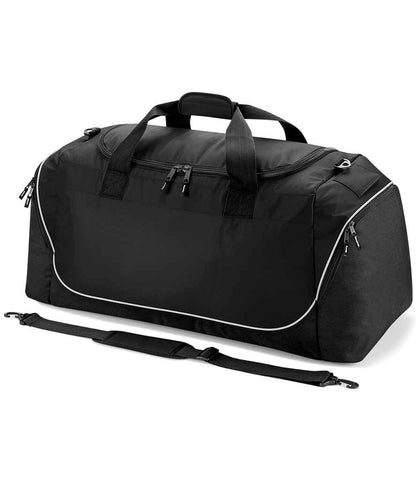 Quadra Teamwear Jumbo Kit Bag - Black/Light Grey (QS88)