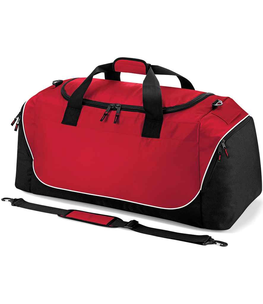 Quadra Teamwear Jumbo Kit Bag - Red/Black (QS88)