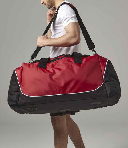 Quadra Teamwear Jumbo Kit Bag - Red/Black (QS88)