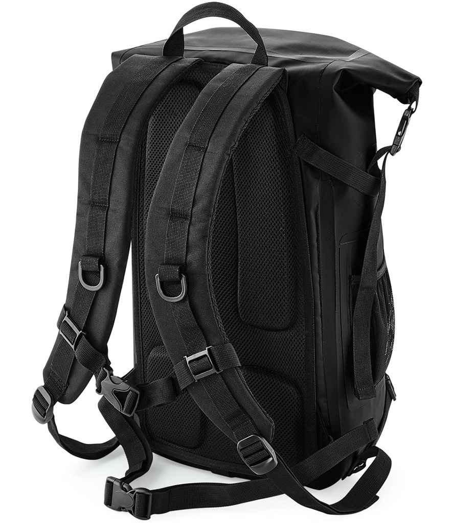 Quadra SLX 25 Litre Waterproof Backpack - Black/Black (QX625)