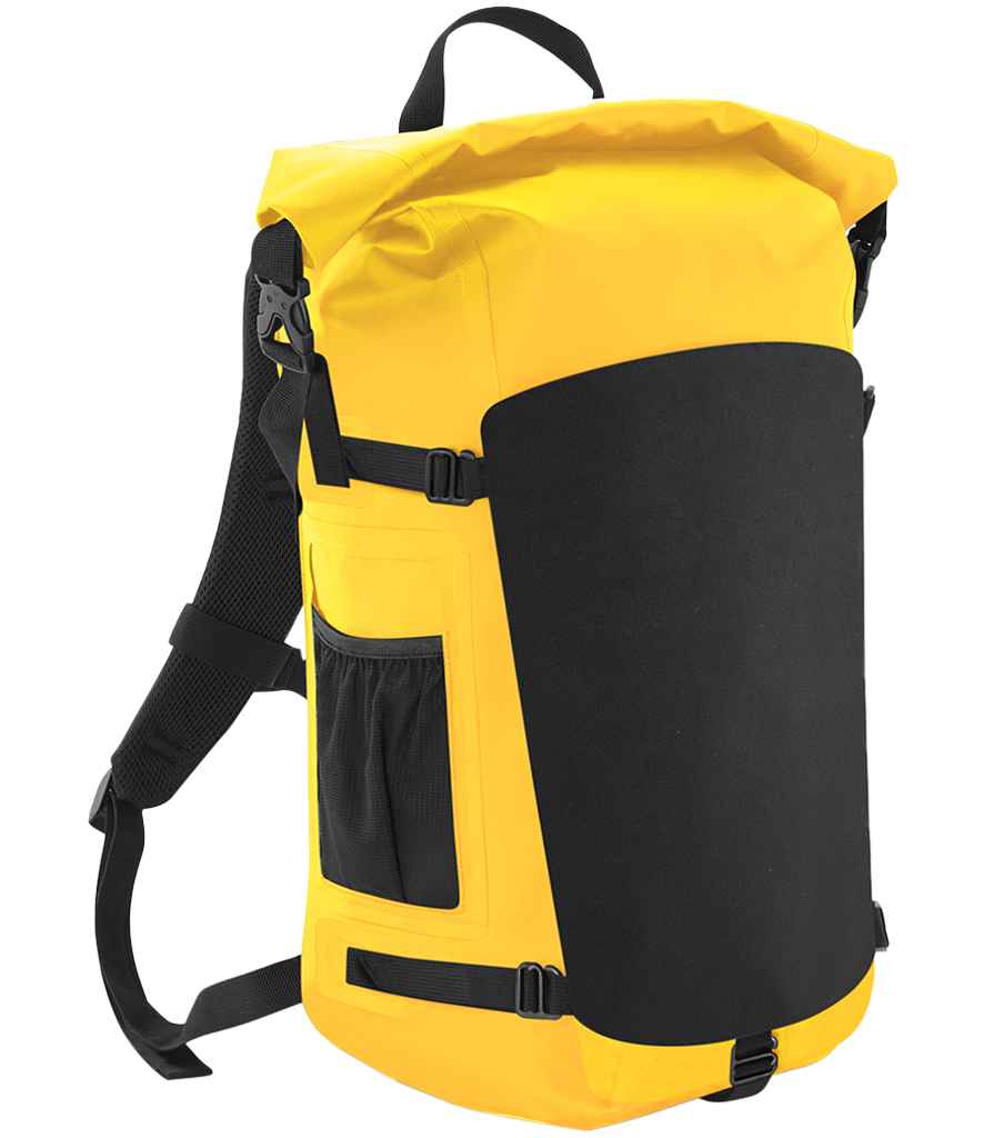 Quadra SLX 25 Litre Waterproof Backpack - Yellow/Black (QX625)