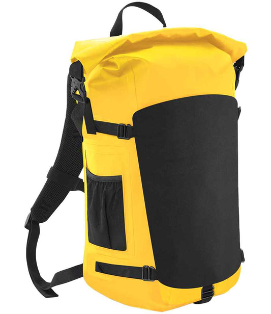 Quadra SLX 25 Litre Waterproof Backpack - Yellow/Black (QX625)