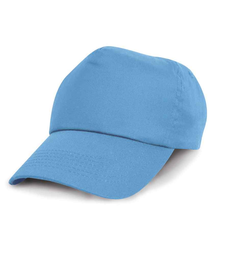Result Kids Cotton Cap - Sky (RC005B)