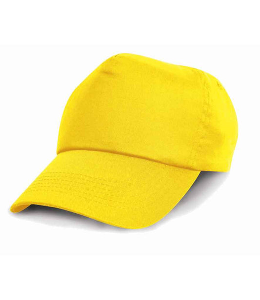Result Headwear Result Cotton Cap - Yellow (RC005)