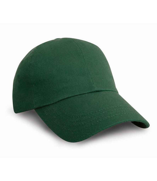 Result Heavy Cotton Drill Pro-Style Cap - Bottle Green (RC010)