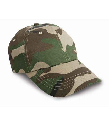 Result Heavy Cotton Drill Pro-Style Cap - Camo (RC010)
