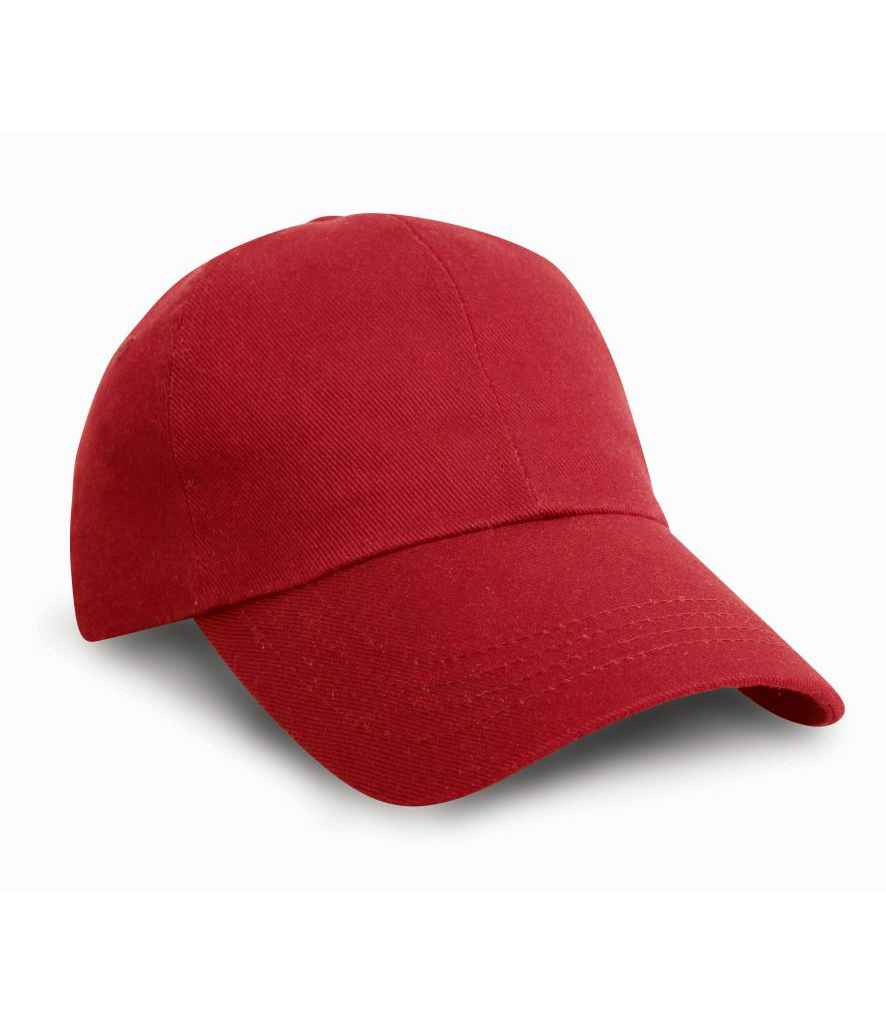 Result Headwear Result Heavy Cotton Drill Pro-Style Cap - Red (RC010)