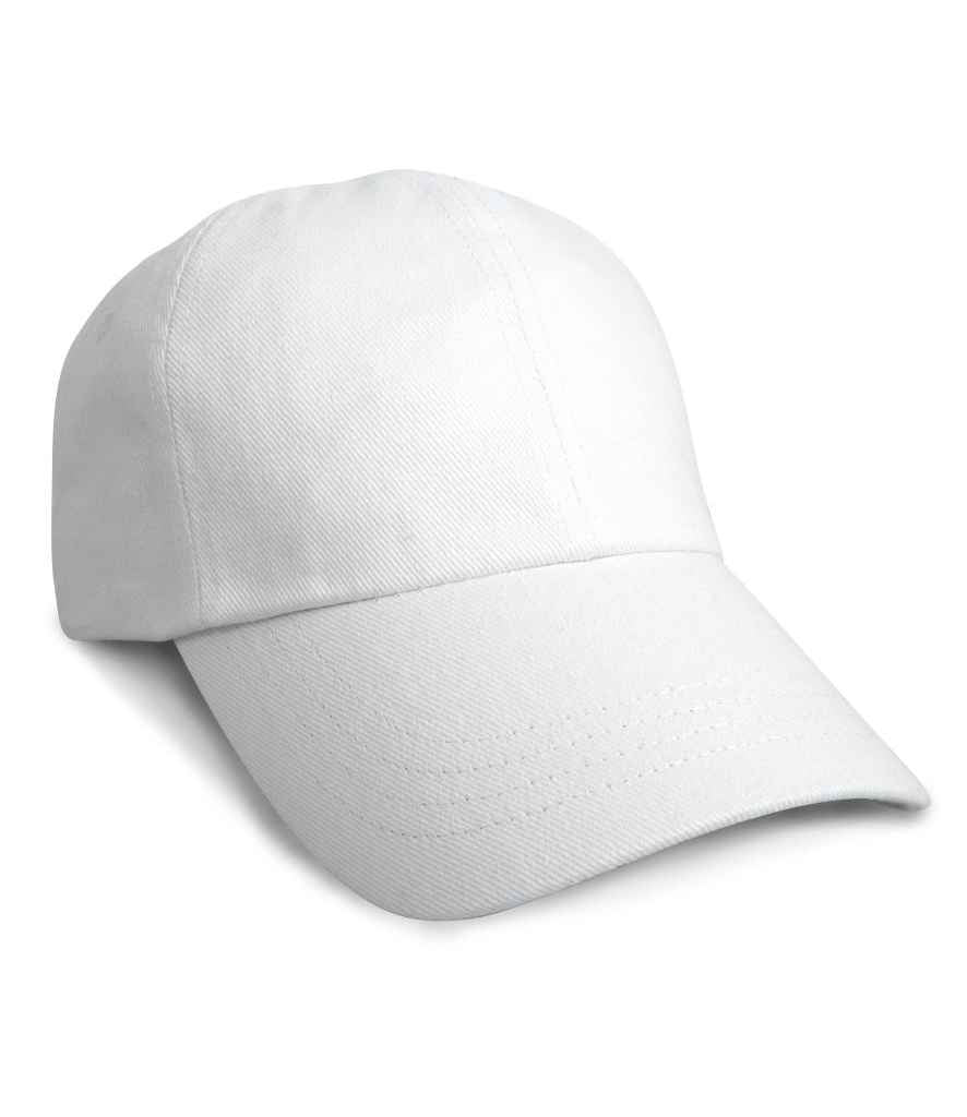 Result Heavy Cotton Drill Pro-Style Cap - White (RC010)