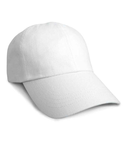 Result Heavy Cotton Drill Pro-Style Cap - White (RC010)