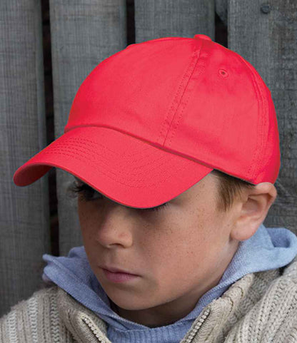Result Kids Low Profile Cotton Cap - Red (RC018B)