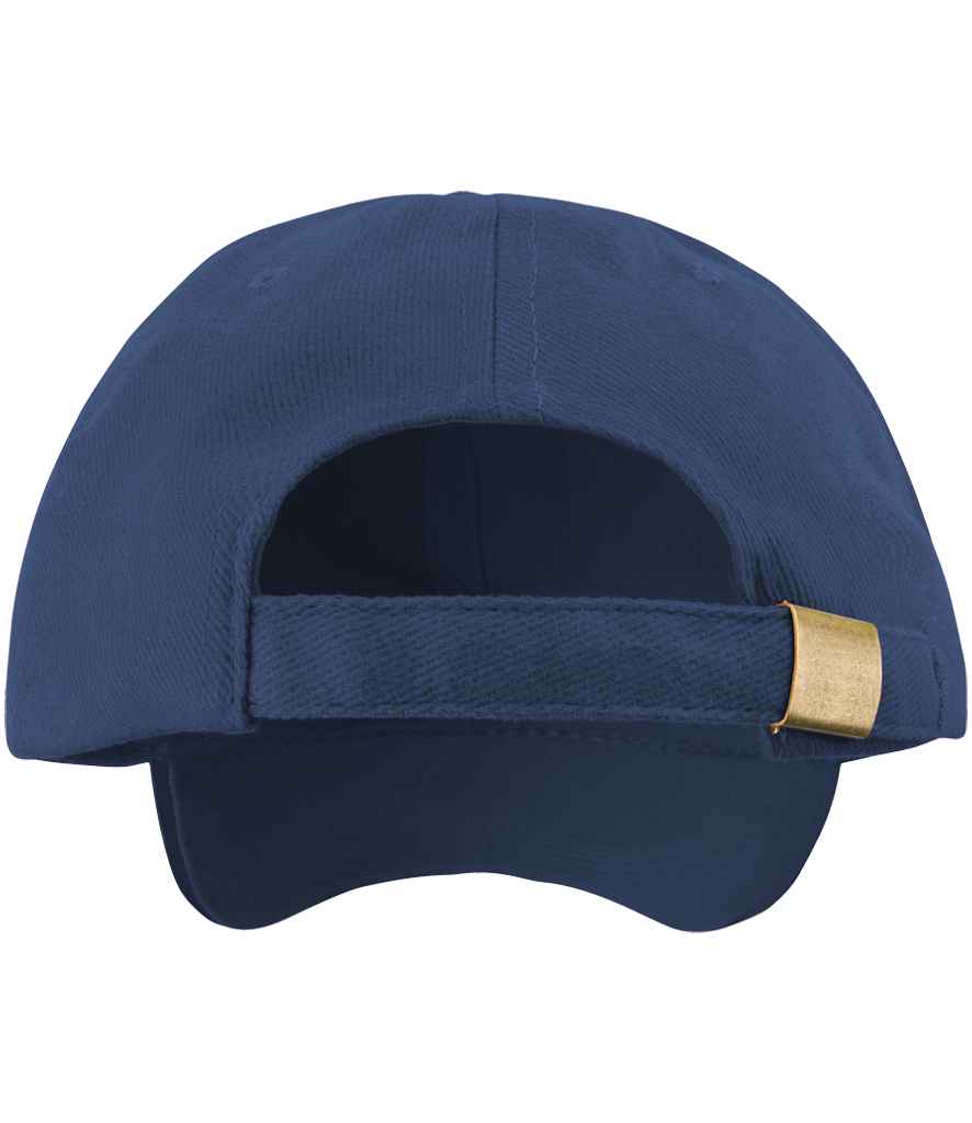 Result Kids Low Profile Heavy Brushed Cotton Cap - Navy (RC024B)