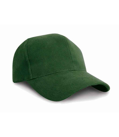 Result Pro-Style Heavy Brushed Cotton Cap - Forest Green (RC025)