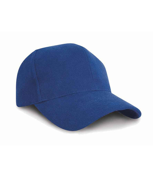 Result Pro-Style Heavy Brushed Cotton Cap - Royal Blue (RC025)